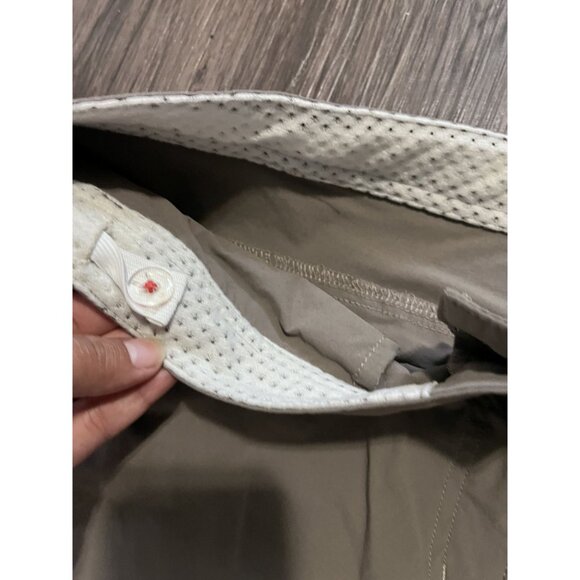 Women's L.L. Bean Tan Adjustable Hiking Pants Size 14 Gorpcore Athleisure - Picture 5 of 8